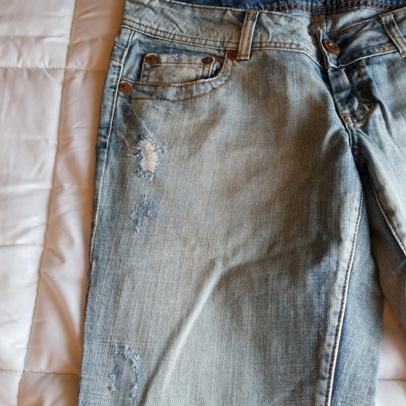 AMERICAN EAGLE | BOOT CUT JEANS SZ 8 regular - Picture 3 of 6
